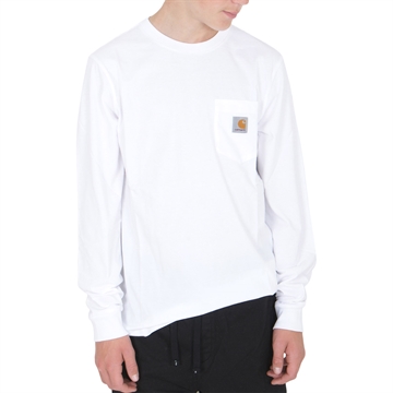 Carhartt T-shirt Pocket l/s White